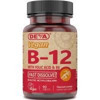 ราคา DEVA B12 ละลายเร็ว OncePerDay Complex 1000 Mcg Methylcobalamin B12 Folic Acid B6 รสมะนาว 90 เม็ดที่หายไป (45010405575)