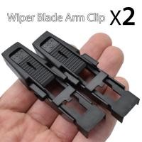 ราคา 2pcs รถใบปัดน้ําฝนด้านหน้าคลิปยึดสําหรับ BMW 5 Series E39 Audi A4 B6 Peugeot 607 Saloon (27623082287)