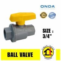 ราคา Stop Valve Ball Valve PVCBV 3/4" - ONDA (27520601716)