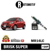 ราคา หัวเทียนรถยนต์ Nissan March Brisk Super MR14LC (57459290511)