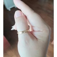 ราคา ♻️แหวนสไตล์ยุโรปเกรดส่งออก♻️ชุบทองคำ18k แท้ๆ (14661026166)