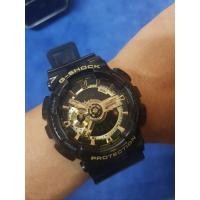 ราคา G Shock GA110GB มือสอง 2 แท้ ดำทองยอดนิยมใช้งานได้ปกติ พร้อมกล่อง (20269145943)