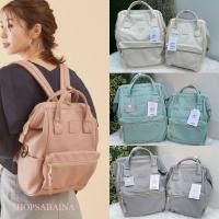 ราคา Anello แท้100% New PU leather Backpack เป้หนัง มี 3 ไซส์ กระเป๋าเป้สะพายหลัง รุ่นหนังใหม่ (5388746082)