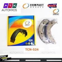 ราคา Compact Brakes ก้ามผ้าเบรคคู่หลัง Honda Freed 1.5 ปี 10-ON, Civic Dimension/Hybrid ปี 14-ON, CR-V EXI ปี 97-01 (TCN-524) (16187637451)