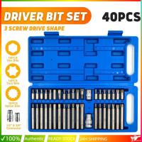 ราคา 40set Hex Star TORX & Spline Socket Bit Kit 1/2 นิ้ว 3/8 นิ้วไดรฟ์ Impact Socket Bit ชุดเครื่องมือสําหรับรถยนต์ Auto Repair Equipme (41518028731)