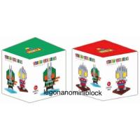 ราคา Legonano เลโก้ นาโน lego nano nanoblock อุลตร้าแมน set2กล่อง (978607292)