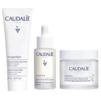 ราคา Caudalie Vinoperfect Radiance Serum Complexion Correcting 30ml, Caudalie Vinoperfect Instant Brightening Moisturizer 50ml.Caudalie Vi otherapist Hand & Nail Cream 75ml (50906713786)