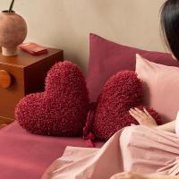 ราคา Dreamerhouse หมอนแต่งงาน Red Love ตกแต่งห้องจัดงานแต่งงานรูปหัวใจของขวัญเบาะงานรื่นเริงหมอนห้องนั่งเล่นโซฟาตกแต่งของขวัญวันวาเลนไทน์ (58004788859)