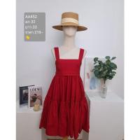 ราคา เดรสสายเดี่ยว เดรสมือสอง DKNY (26455317313)