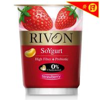 ราคา ริวองซอยโยเกิร์ตรสสตรอเบอร์รี่ 130กรัม Rivon Soy Yogurt Strawberry Flavour 130g. [หมายเลขบาร์โค้ด 8852512701027 ] (26344703322)