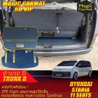 ราคา Hyundai Staria 11ที่นั่ง 11 Seats 2021-ปัจจุบัน Trunk (ถาดท้ายรถ) ถาดท้ายรถ Staria พรม6D VIP Magic Carmat (21468266479)
