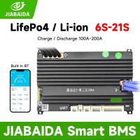 ราคา Jiabaida สมาร์ท BMS 6S 8S 24V 10S 13S 14S 16S 48V 20S 21S 150A 200A JBD BMS BT UART Active Balance (24786471815)