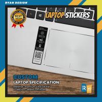 ราคา Lenovo Yoga Slim 7i Carbon Laptop Logo Sticker แล็ปท็อปคุณสมบัติสติกเกอร์ข้อมูลจําเพาะ (Unofficial) (26544021488)