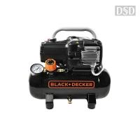 ราคา [พร้อมส่ง]‍ BLACK&DECKER BD195/6-NK ปั๊มลม Oil free 1.5HP ถัง 6 ลิตร (18775982991)