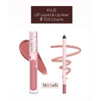 ราคา ส่งต่อ KYLIE Matte liquid lipstick & lipliner สี Charm ของแท้ (57557562571)