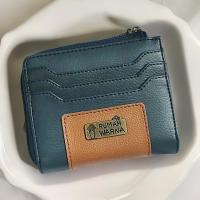 ราคา Home Color Synthetic Leather Wallet ขนาด 10 x 3 x 12 cm Nuala Royal Blue Card Wallet (27528127079)