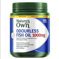 ราคา Nature's Own Odourless Fish Oil 1000mg 500 Capsules Exclusive Size (25233226513)