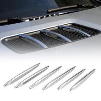 ราคา For Mercedes Benz R172 SLK SLC Class AMG 2011-2019 Front Engine Hood Air Vent Trim Grill Fins Chrom (29593740250)