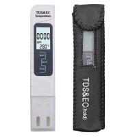 ราคา เครื่องมือวัดค่าน้ำ วัดค่าปุ๋ยปลูกพืชไฮโดร EC & TDS meter hold ปากกาวัดความเข้มปุ๋ย 3 in1 วัดค่าTDS และEC และอุณหภูมิ (9833351223)