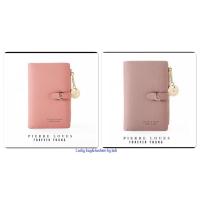 ราคา กระเป๋าสตางค์ใบกลาง คาดหน้าเข็มขัด 2 พับแบบบาง+1ช่อง ซิปใส่เหรียญ แบรนด์แท้จาก Forever young (9036639940)