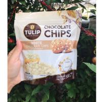 ราคา ปรับราคาตามผู้ผลิต•ไวท์ช็อกโกแลตชิพส์ทิวลิป เม็ดกลาง 500g. (8017728818)
