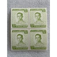 ราคา แสตมป์พระรูป ร.9 ชุด5 ดวง10สตางค์ บล็อก4 (11175936989)