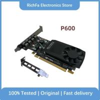 ราคา สําหรับ NVIDIA Quadro P600 กราฟิกการ์ด 2GB กราฟิกการ์ดมืออาชีพ CAD/PS คลิปวิดีโอ DDR5 4 mini DP X (55409282303)