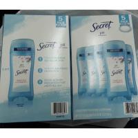 ราคา กล่อง 5 ชิ้น Secret Invisible Solid Antiperspirant and Deodorant (8878536359)