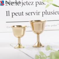 ราคา LACYESZB Goblet Home Kitchen เครื่องดื่มดื่ม Chalice Light Gold ร้านอาหารถ้วยเหล้าโลหะ (52858401438)
