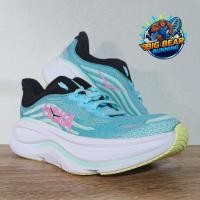 ราคา Hoka Bondi 9 blue spark / mint ของแท้ Us8 Eu40 25cm มือสอง สภาพ99%ใหม่มือ1ขาดกล่อง รองเท้าวิ่ง รองเท้าวิ่งมือสอง (44503257588)