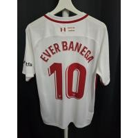 ราคา [เสื้อแท้มือสอง] เสื้อทีมฟุตบอล Sevilla Home 2018/19 (54156245576)