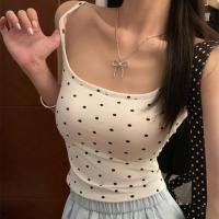 ราคา Polka Dot Big u-Shaped สวยกลับ All-in-One ถ้วยคงที่ถ้วย Camisole ผู้หญิงหน้าอก Pad Anti-glare สวมใส่ด้านนอก Tube Top Wrap หน้าอกปลาขนาดเล็ก 4.28 (54559614152)