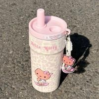 ราคา แก้วน้ำเก็บอุณหภูมิร้อนเย็นได้มีกรองชาให้ในแก้วพร้อมหลอดสาวกคิตตี้ทั้งหลายต้องมีจ้า (52504590888)