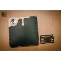 ราคา กระเป๋าสตางค์ ใบยาว Long wallet สีเขียว ประดับเหรียญ Conshos ดีบุกสีเงิน (แจ้งสีภายในได้ในแชท( (24527725901)