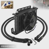 ราคา 7'' Electronic fan Kit + AN10 13 Row Oil Cooler Kit For BMW E82 135i E36 M3-Euro E46 M3 E90 E92 E93 (57306863738)