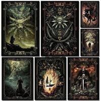 ราคา คลาสสิกเกม วิชเชอร์ เกมโปสเตอร์หมาป่าสีขาวอัศวินป่าผ้าใบภาพวาดเกมห้องอินเทอร์เน็ตคาเฟ่ตกแต่งผนังจิตรกรรม (57458342785)