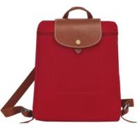 ราคา กระเป๋าเป้ Longchamp Le Pliage Backpack in red (6739461478)