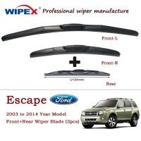 ราคา ชุดใบปัดน้ําฝน Ford Escape (หน้า/หลัง) สําหรับ 2003 ถึง 2014 ปี Car Window Wiper จาก Kuapo Wixr (ประเภทไฮบริดดั้งเดิมพิเศษ+หลังเดิม) จาก wipex Wixr (26551098356)