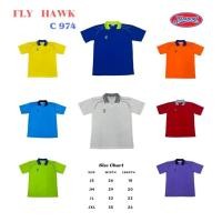 ราคา เสื้อกีฬาคอวีปก Fly HawkC974 เสื้อกีฬาเด็ก (25733011448)