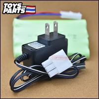 ราคา อะแด๊ปเตอร์ชาร์จ ถ่านรถบังคับวิทยุ ขนาดแบตเตอรี่ 9.6 V. 3 รู ปลั๊กขาว - Adaptor Car RC 9.6 V. 3 รู ปลั๊กขาว (แบตเทอร์โบ) (5847521314)