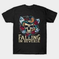 ราคา เสื้อยืด Vintage Falling In Reverse T-Shirt แท้ Cotton 100% แห้งเร็ว วินเทจ ใส่สบายๆ ไม่ย้วย สวยๆ (42164114821)