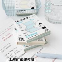ราคา TACOTACO Expansion n Times Stickers Index Stickers Writable Notes Expansion Sticky Notes 2 in 1 Folding OGTE (57710153007)