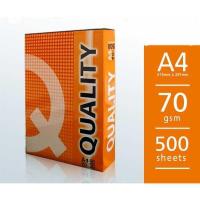 ราคา กระดาษเครื่องถ่ายเอกสาร A4 70แกรม คุณภาพสีส้ม (500แผ่น) (52509089782)