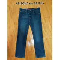 ราคา กางเกงยีนส์ขายาว ARIZONA เอว 35.5 นิ้ว (27462150877)