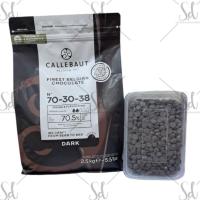 ราคา (ส่งธรรมดา)*ไม่รับเคลม/ไม่รับคืนทุกกรณี*Callebaut Dark Chocolate Couverture 70.5% ขนาด 500G./ 2.5Kg. (40623912053)
