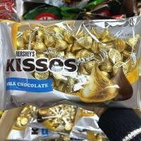 ราคา ฮ่องกงมาเลเซียนําเข้า Hershey Kisse Almond Heart Chocolate Chocolate 453g Golden Wedding Candy 04-03 (48758205171)