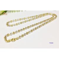 ราคา สร้อยคอเงินแท้ 2 กษัตริย์ ลายมูนคัท เม็ดมะยมตัดลาย (สร้อยงานอิตาลี) ชุบ 2 สี ชุบแบบเลี่ยมทอง TH0260 (2442817155)