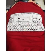 ราคา อก 48" columbia ลายเหยื่อตกปลา เสื้อยืดมือ2 แบรนด์ วินเทจ การ์ตูน วง (28273593901)