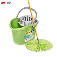ราคา Scotch-Brite® Twist Mop Bucket Green สก๊อตช์-ไบรต์ ถังบิดม็อบ ฟรี ไม้ถูพื้นใยสังเคราะห์ ซุปเปอร์ม็อบ (6037227197)