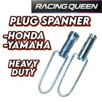 ราคา (TEBAL) PEMBUKA PLUG SPANNER SPARK PLUG BOX HONDA EX5 C70 KRISS WAVE DASH RS150 YAMAHA RXZ Y125 LC135 Y15 Y16 TZM VF3I (52510316459)
